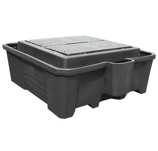 Enpac IBC Containment Pallet with Drain (385 Gallon Sump Capacity) - Image 1