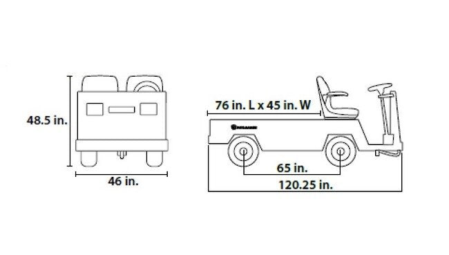 Columbia 2400-5200 lbs Payloader Carrier - Image 2