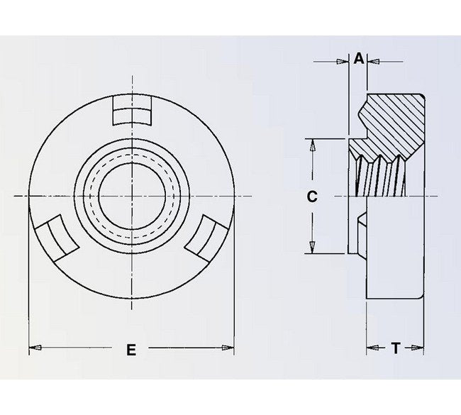 PEM Self-Locating Projection Weld Nuts WN/WNS - Image 2
