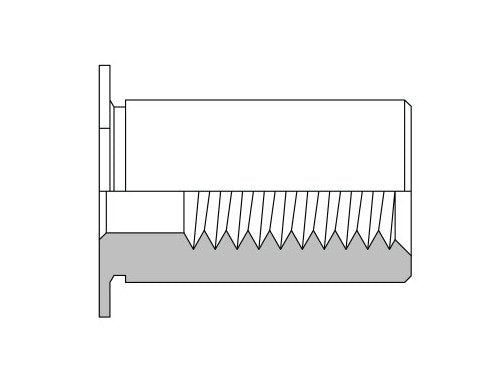 PENCOM Self-Clinching Standoff .166 Inch for Thin Panels - Image 4