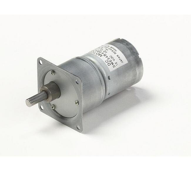 DME25 Series Motor with Gearbox 43G - DC Motor for Intermittent Drive, DME25 Series 500:1 Gear Ratio - Image 1