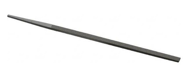 Grobet USA 6 Inch Precision Pillar File, Double Cut Pattern, 1/4 Inch Width - Image 1