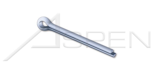 Steel Zinc Plated Standard Extended Prong Chisel Point Cotter Pin - Image 1