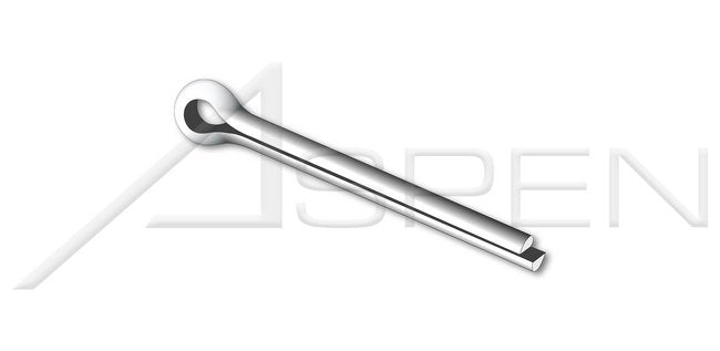 A2 Stainless Steel DIN 94/ISO 1234 Metric Standard Cotter Pin - Image 1