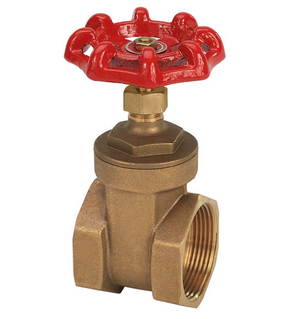 Seal Fast 1/2 Inch Brass Gate Valve - Image 1