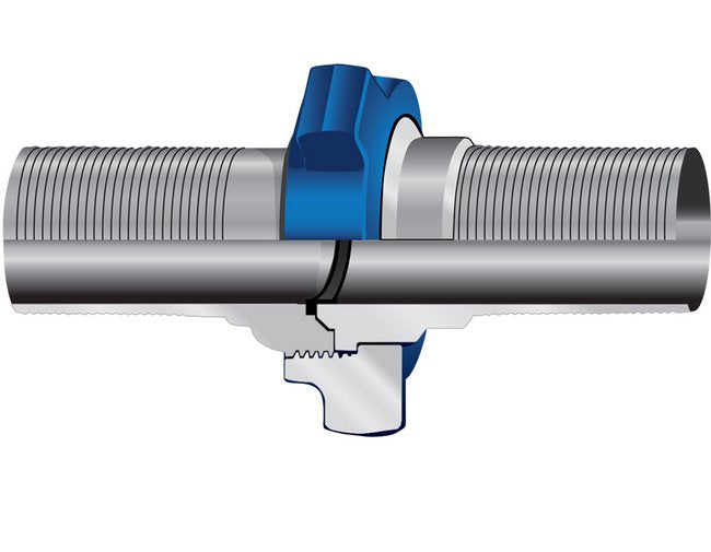 400 PSI CWP Figure 206 Hammer Union 4'' HU206-400S - Image 1