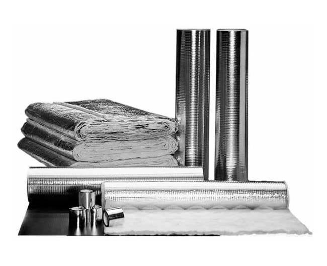 Foil Faced 1 Pound (lb) Bar, 1 Inch (in) Quilt Fiberglass Lag - Image 2