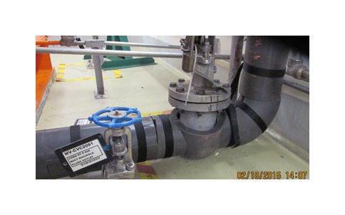 Tungsten Pipe Shielding - 5.9 Inch OD - Image 1