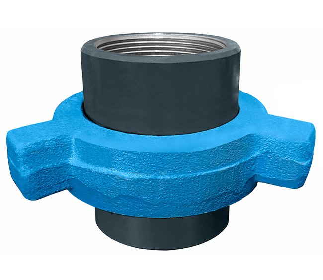 6 Inch Figure 206 Threaded Hammer Union - 400 PSI CWP - Image 1