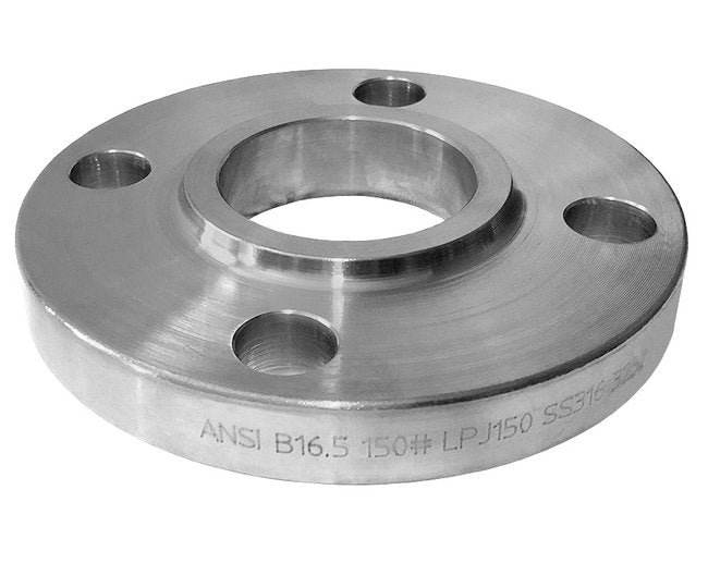 1 1/2 Inch 316 Stainless Steel LAP Joint Flange - Image 1