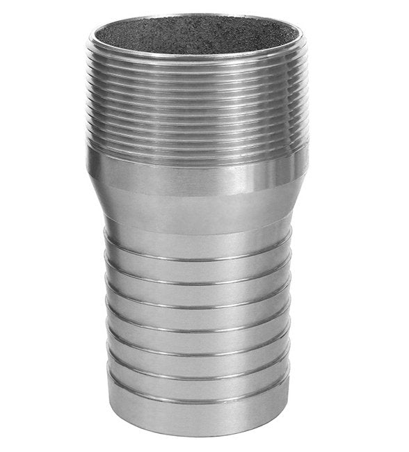 Seal Fast 1/2" Steel Male NPT Combination Nipple Fitting - Image 1