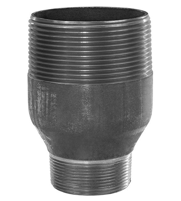 Seal Fast 1 1/4 x 1 Inch Black Steel Threaded Reducing Nipple - Image 1