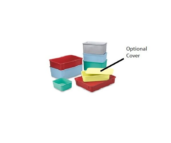 Durable Fiberglass Nest Only Box - Light Blue 9.8x6.2x2.1 in - Image 1