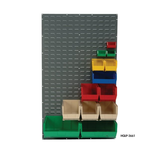 High Density Louvered Panel Storage System - 36x61 in - Image 1