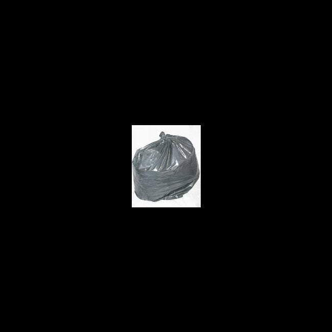 Heavy-Duty 55 Gallon Black Trash Bags - Case of 1000 - Image 2
