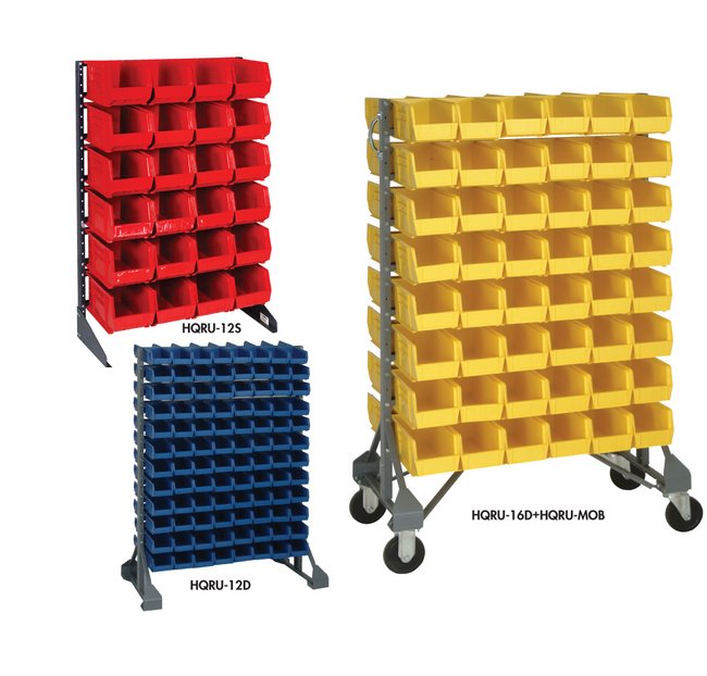 High Density Bench Rack Storage System - 8x21 in - Image 1