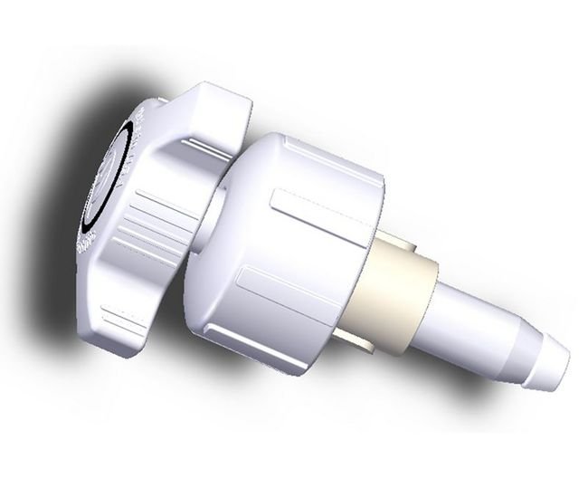 Polypropylene Top Work Sub Assembly with Black Ring and L Series Needle - Image 1