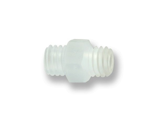 UNF Polypropylene Nipple Fitting - HN Series 10-32 - Image 1