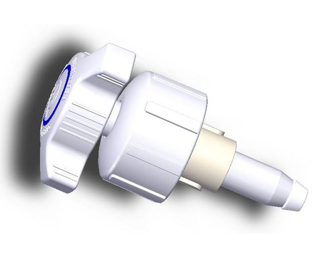 Blue Ring Sub Assembly with L-Series Needle Valve - Image 1
