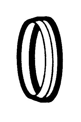 2 x 2'' Plastic Slip Nut & Washer - Image 1