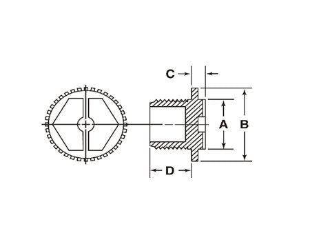 NS/NF Class 1-2-3 Threaded Plugs with O-Ring Seal - Image 2