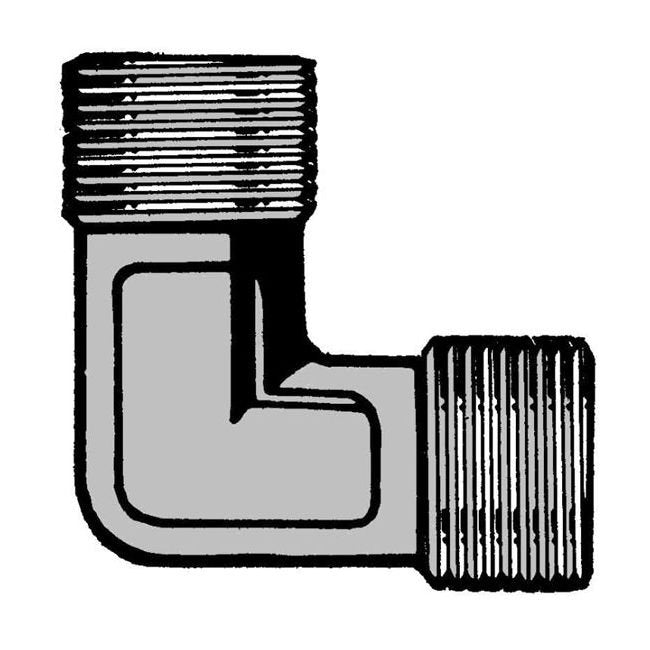 Industrial Elbow Connector for Pump Applications - Image 1