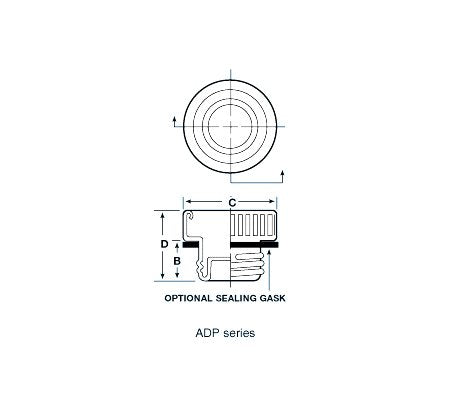 Threaded Aluminum Plugs for Flareless Tube and Hose Assemblies - ADP Series - Image 2