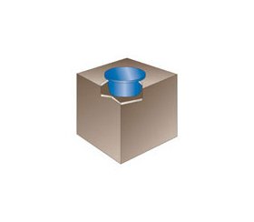 EN Series NPT Thread Plugs - Low-Density Polyethylene Blue Plugs - Image 3