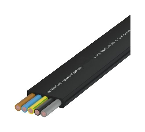 Wieland 55mm Schwarz XPE 5G16 Flat Cable - Image 1