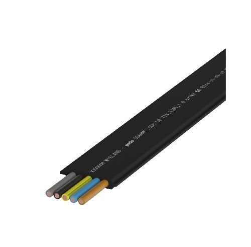 Wieland 60mm Schwarz XPE 5G16 Flat Cable - Image 1
