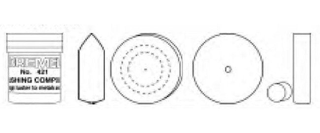 Diamond Needle Corp. DR429 Polishing Wheel - Image 1