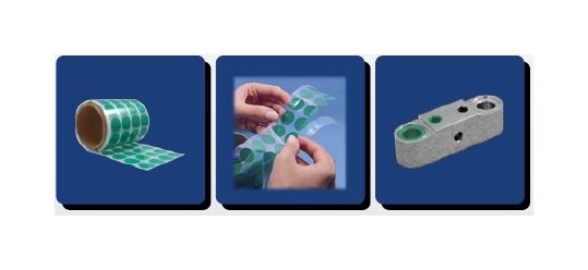 High-Temp Polyester Masking Dots - Image 3