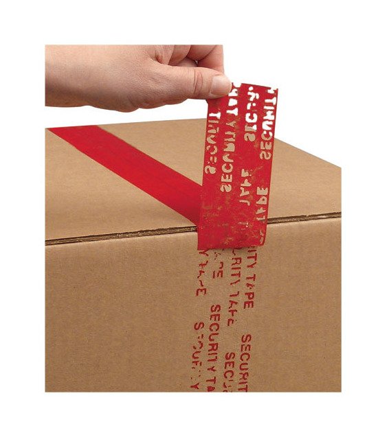 2 Inch Polypropylene Tamper-Evident Adhesive Tape - Image 1