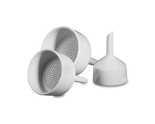 142 Millimeter (mm) Outer Diameter (OD) Porcelain Buchner Funnel - Image 1