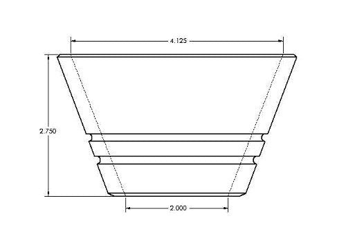 Straight Wall Style 84 Pieces per Carton Pouring Cup - Image 2