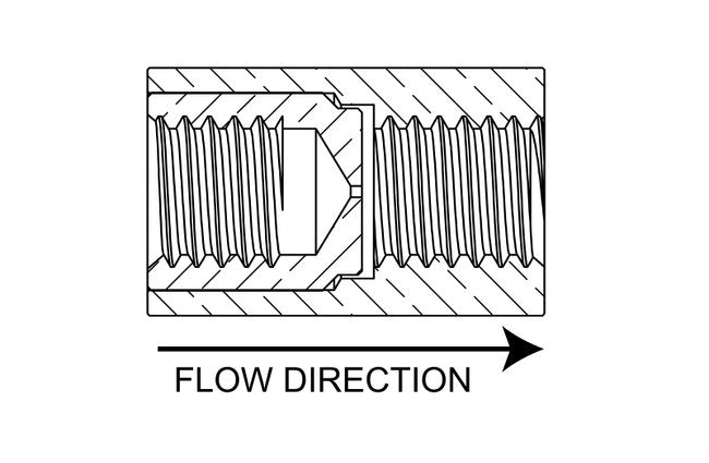 Precision Brass Orifice - 10-32 UNF Coupler - Image 3
