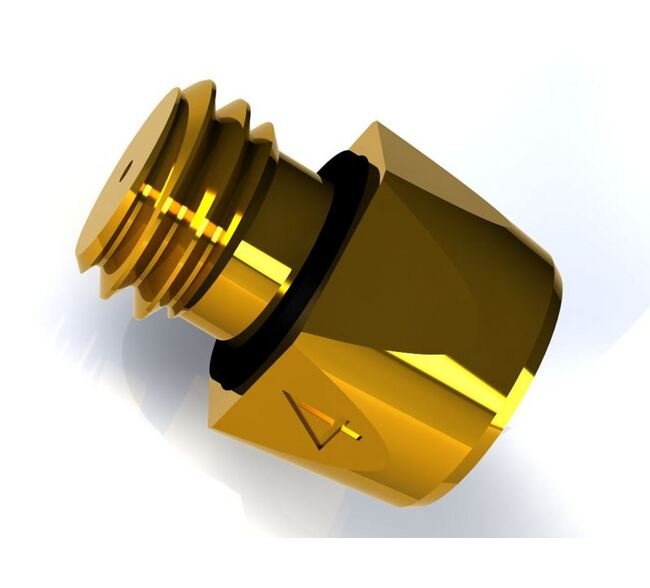Type QX Precision Metal Orifice Assembly - Bleed Plug, 10-32 UNF - Image 1