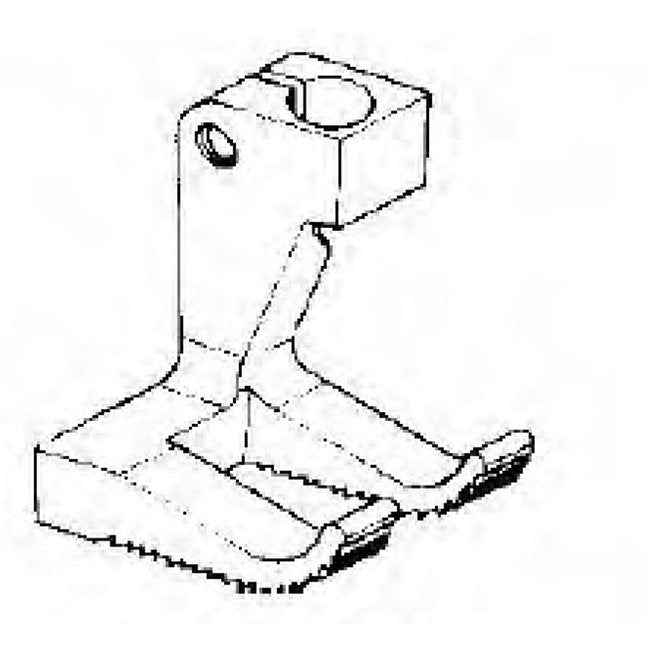 Diamond Needle Corp. 267632 Outside Presser Foot for Singer 300W & 300U Machines - Image 1