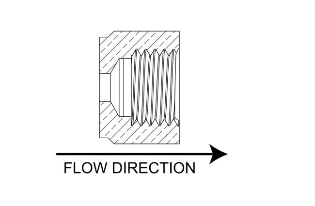 Precision Metal Orifices - Press-Fit Inserts, 0.380" OD - Image 3