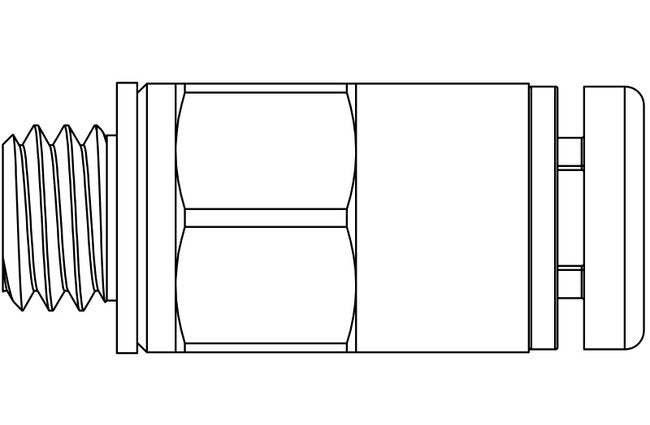Precision Metal Orifice Push-On Tube Adapters - Image 2