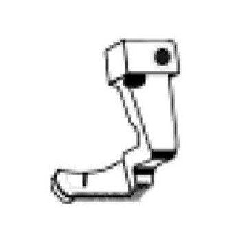 Diamond Needle Corp. EW413 Outside Presser Foot for Tape Edge Closing Machines - Image 1