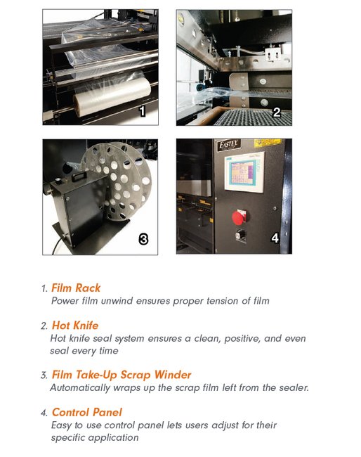 Eastey Professional Series 50-Inch Automatic L-Sealer - Image 2