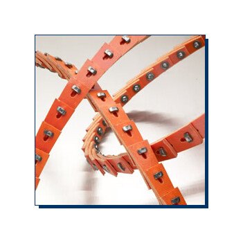 Nu-T Link Urethane Riveted V-Belt - 100ft x 7/8in - Image 1