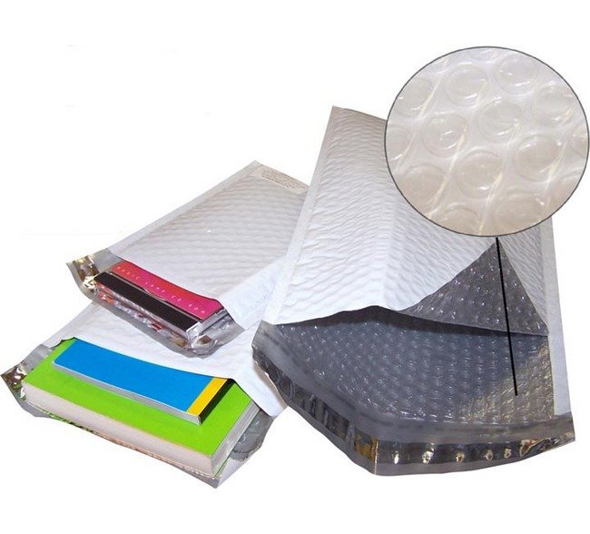 Bubble Lined Polyolefin Mailer - 12.5 x 19 Inches - Image 1