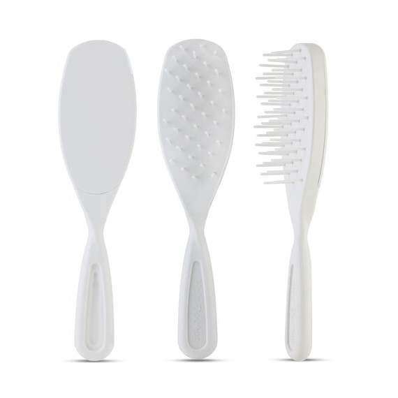 Hair Doctor Children's Rotating Hair Brush with Gentle Plastic Teeth - Image 2