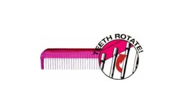 Untangler® Professional Groomer Comb with Long Rotating Teeth for Large Breeds & Cats - Image 4