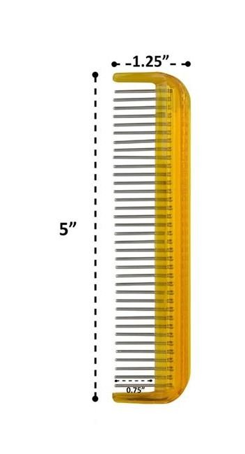 Untangler 5 Inch Pet Comb with Rotating Teeth - Image 2