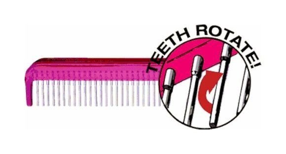 Untangler 5 Inch Pet Comb with Rotating Teeth - Image 5