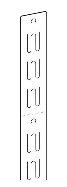 High-Density Polyethylene Perforated Merchandising Strip - Image 2