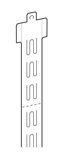 Retail Merchandising Strip with Detachable Header - Image 2